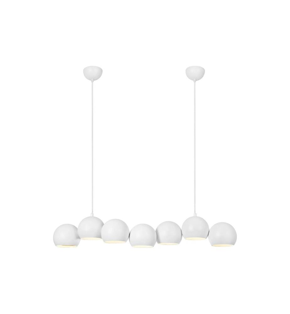 Markslöjd Lampe suspendue Cupolo E14 max. 40W (7x), Câble textile