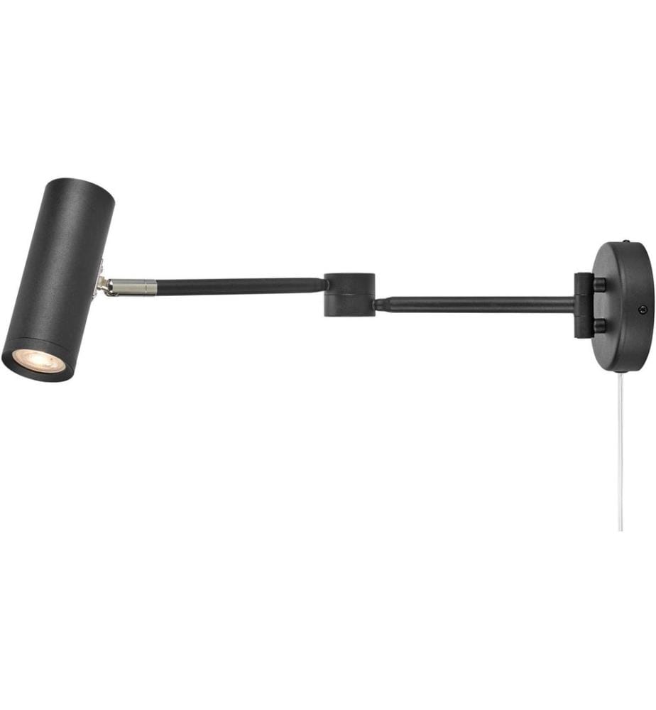 Markslöjd Applique murale ARLO 1 flamme Noir 4.9 W
