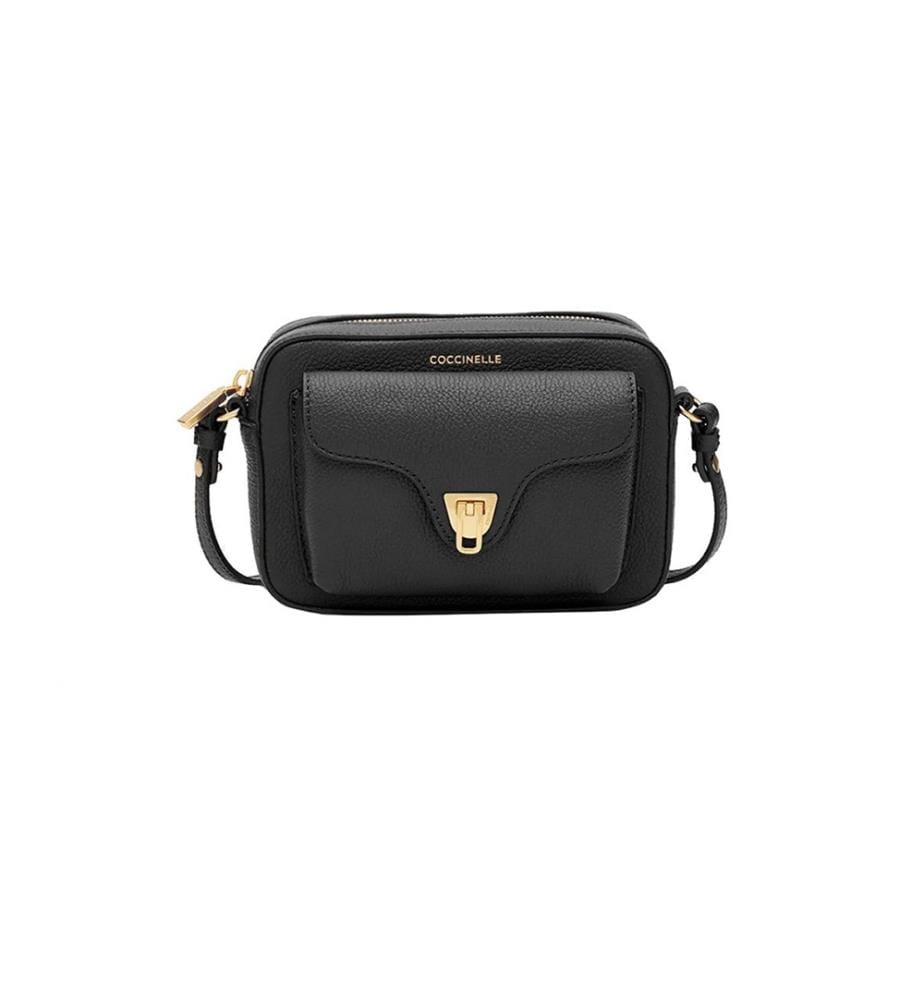 Sac à Main Beat Soft - Cuir grainé - Noir