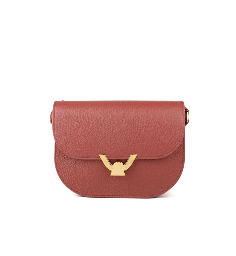 Sac à Bandoulière Dew - Cuir grainé - Brandy