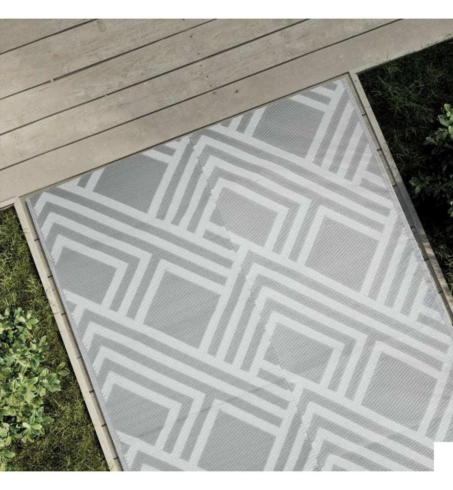 Tapis d'extérieur ARAKIL Gris 120x180 cm PP