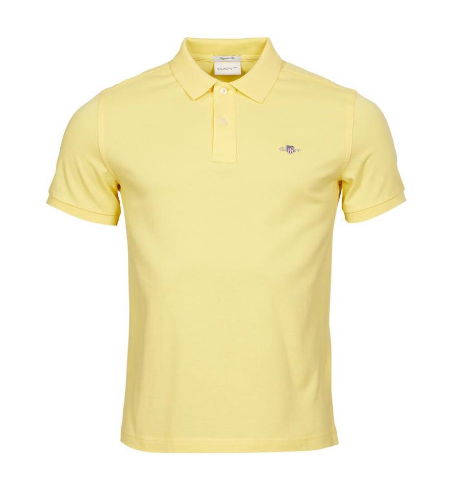Polo en piqué Shield Regular Fit - Banana Yellow