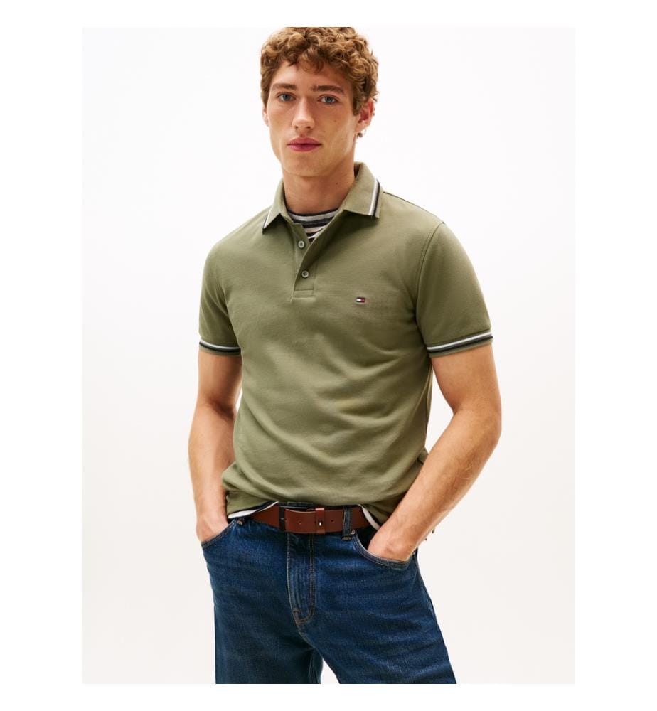 Polo Slim Fit - Vert