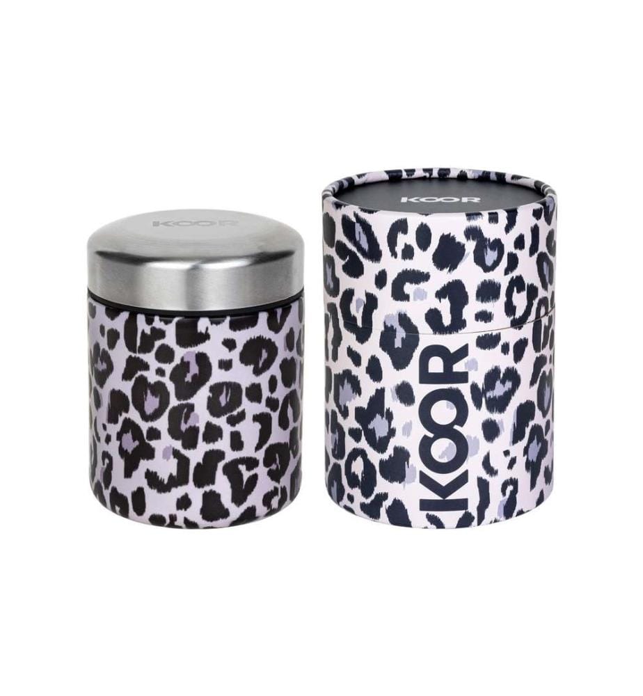 KOOR - Récipient alimentaire isotherme White Leopard, 0.4 l