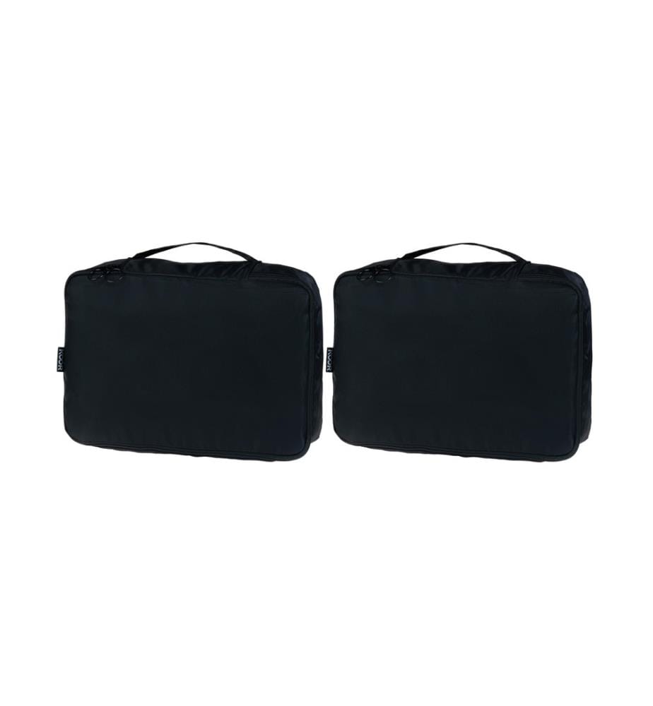 KOOR - Sac à linge Reesa, taille S, pack de 2, noir