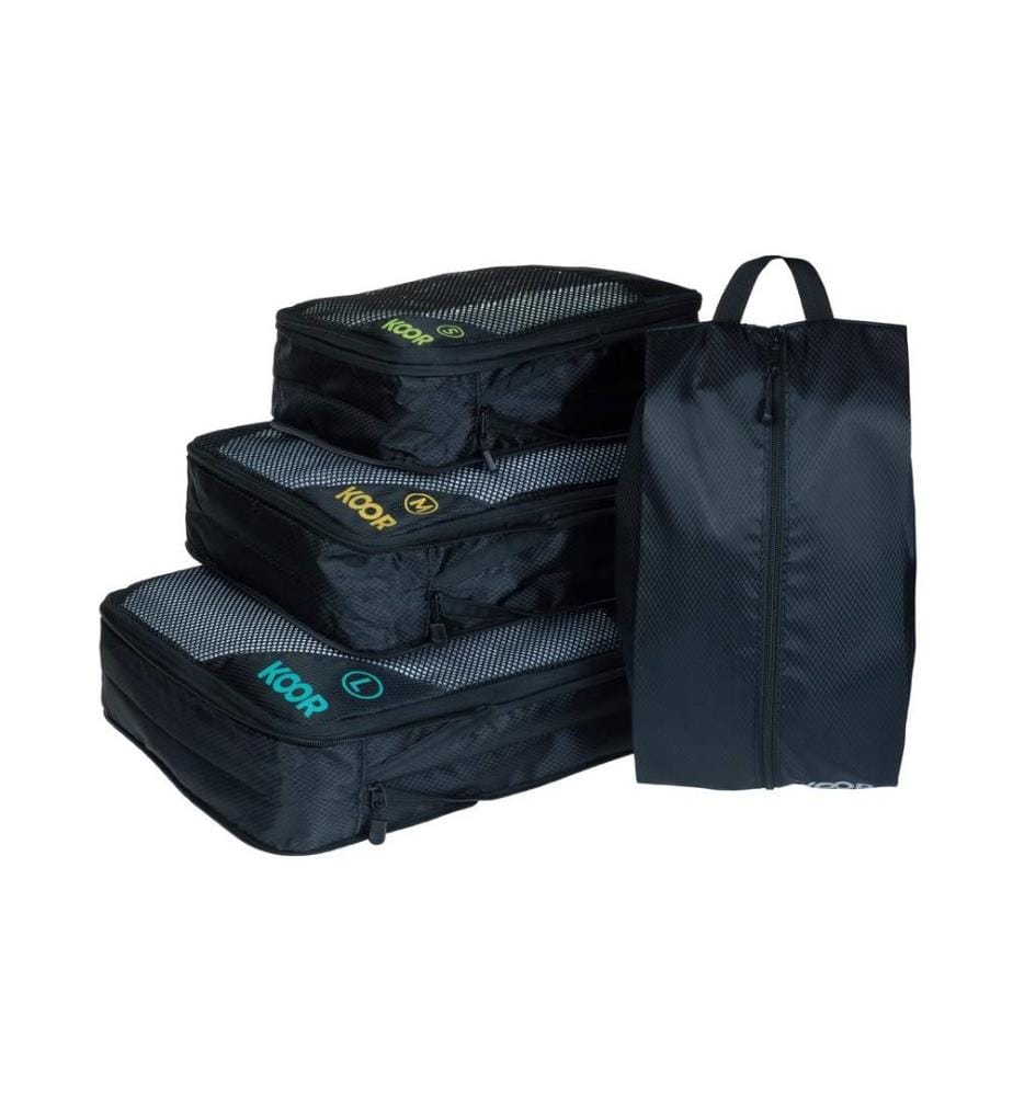 KOOR - Sac à linge Set Goora, 4 pièces