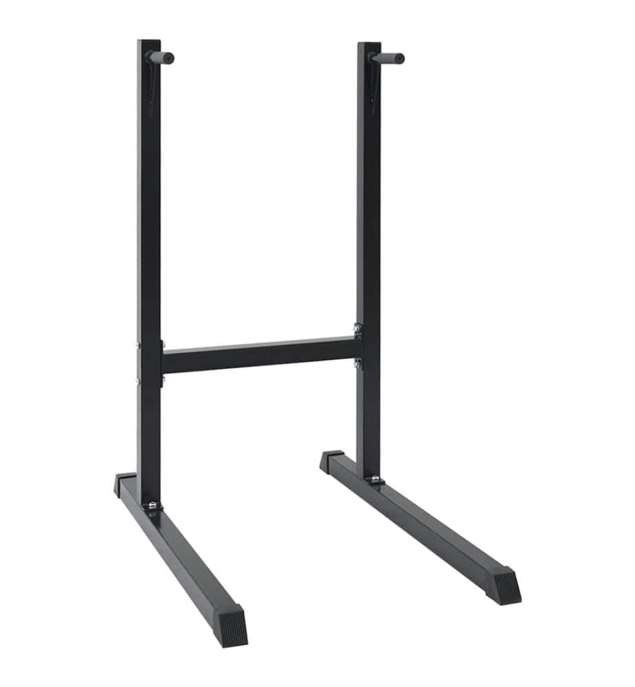 Station de dips Noir 103.5 x 66.5 x 121.5 cm
