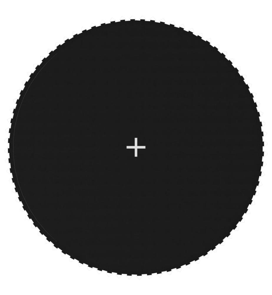 Tapis de saut Tissu Noir pour trampoline rond de 4,27 m