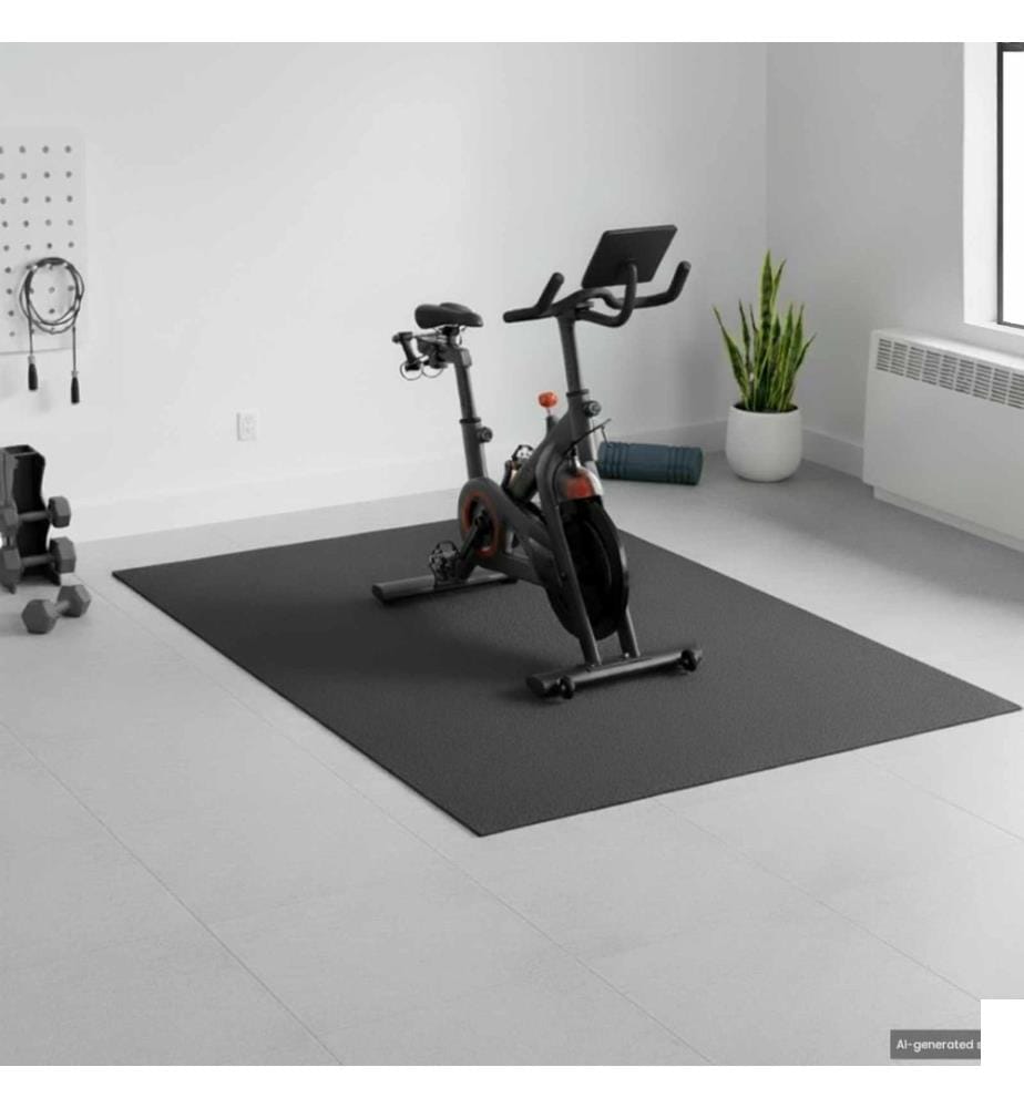 Tapis de Protection Sport Noir 213 x 152 x 0,6 cm