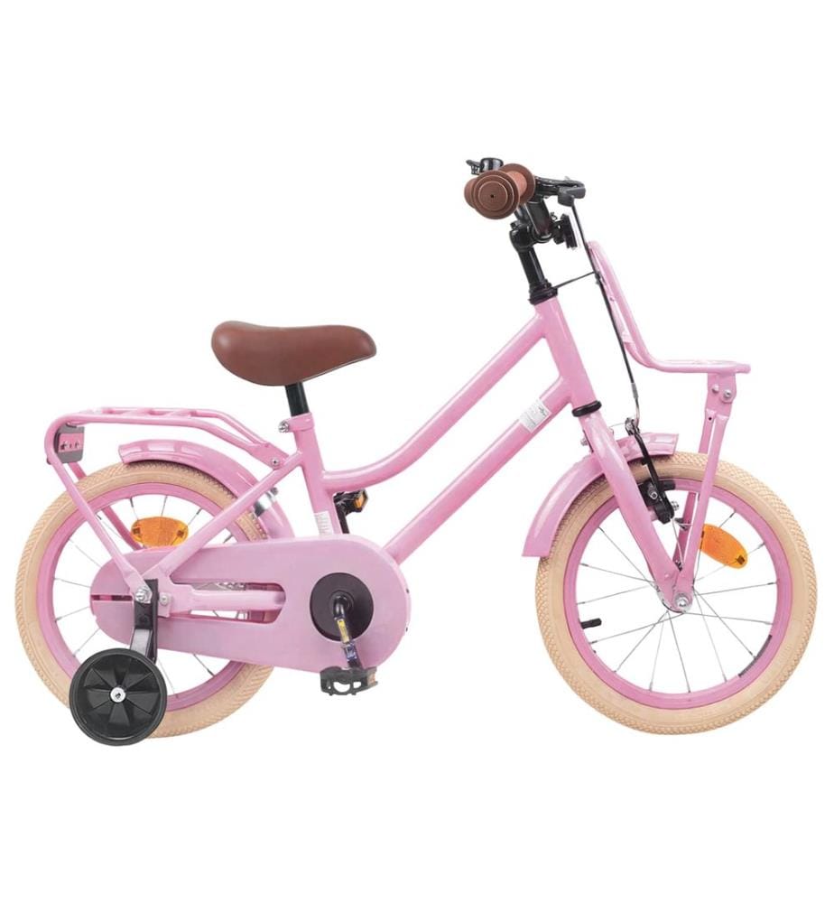 Vélo pour Enfants 16 Pouces pour 4-6 ans Rose clair
