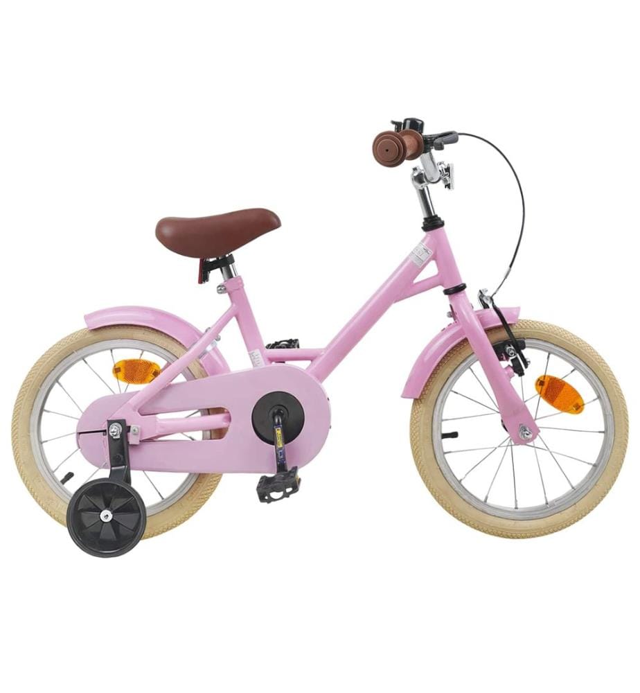 Vélo pour Enfants 14 Pouces pour les 3-5 ans Rose clair
