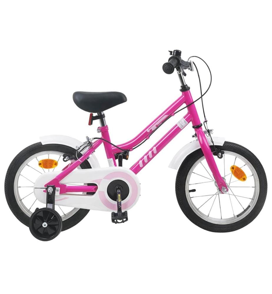 Vélo pour Enfants 14 Pouces pour les 3-5 ans Rose clair