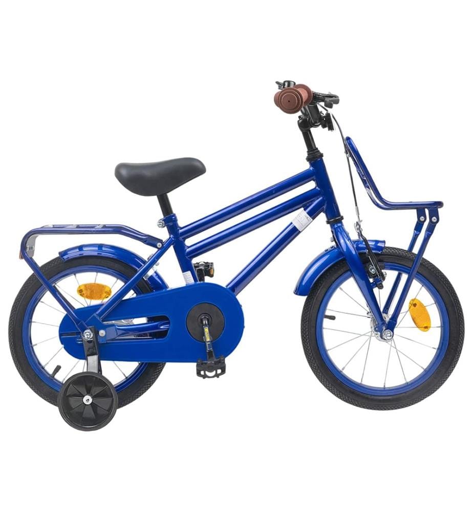 Vélo pour Enfants 16 Pouces pour 4-6 ans Bleu foncé
