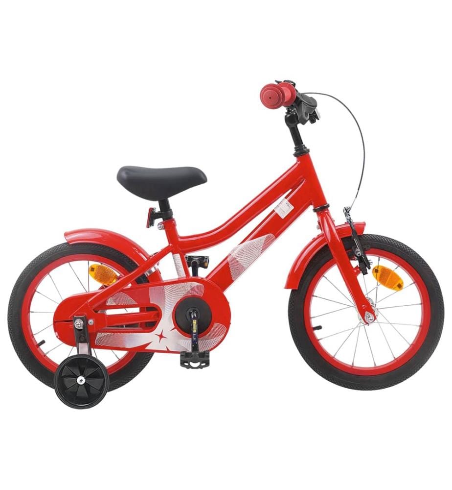 Vélo pour Enfants 14 Pouces pour les 3-5 ans Rouge