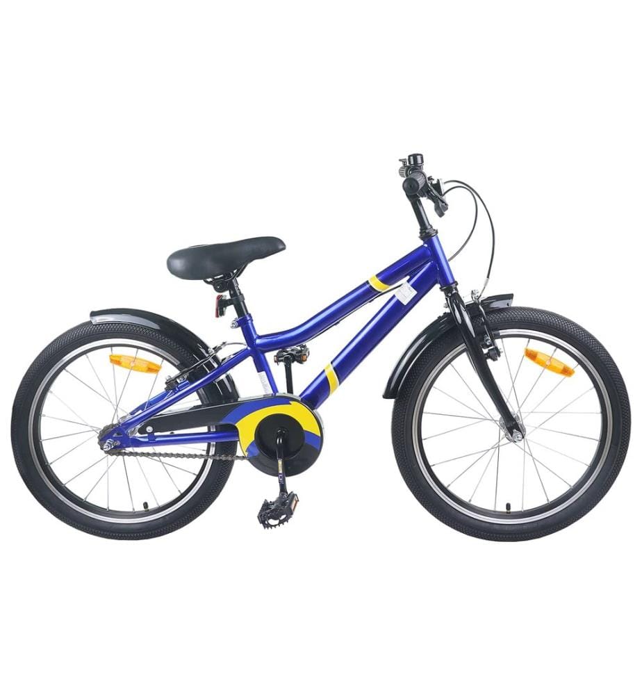 Vélo pour Enfants 24 Pouces pour les 8-12 ans Bleu Noir