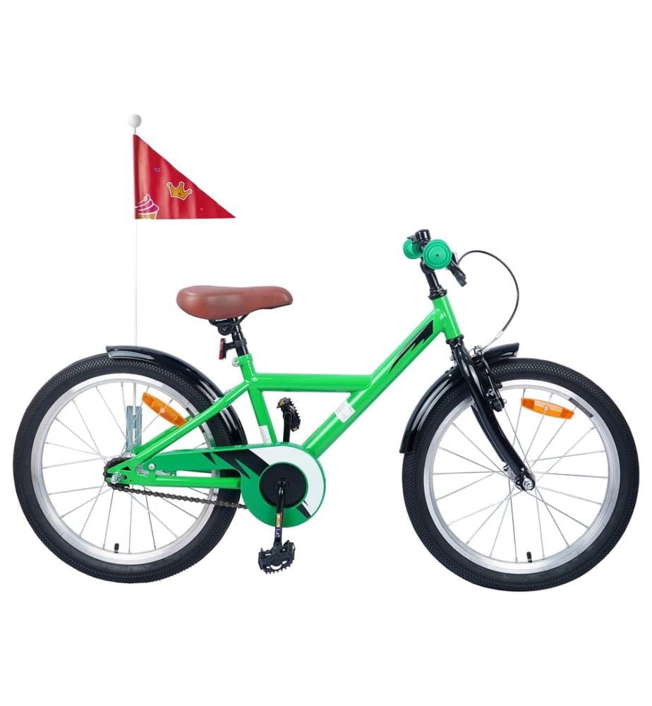 Vélo pour Enfants 18 Pouces pour les 5-7 ans Vert