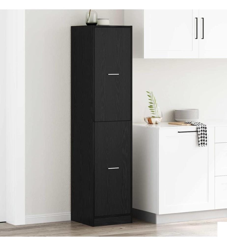 Cabinet de Pharmacie Chêne noir 40 x 41 x 174.5 cm