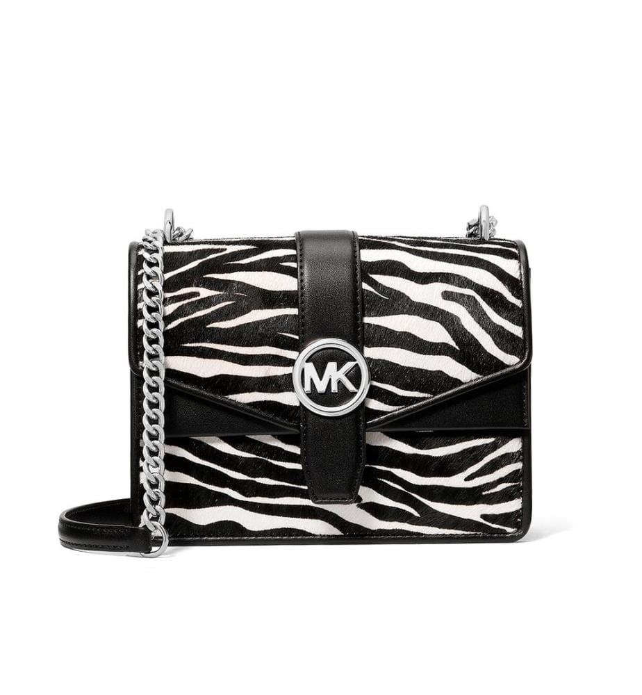 Sac Bandoulière Greenwich S - Noir et Blanc