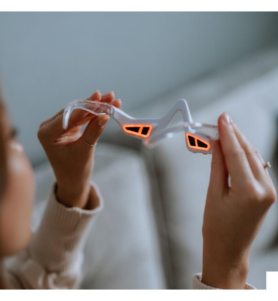 Appareil de Massage pour les Yeux IllumiEyes Therapy - Blush