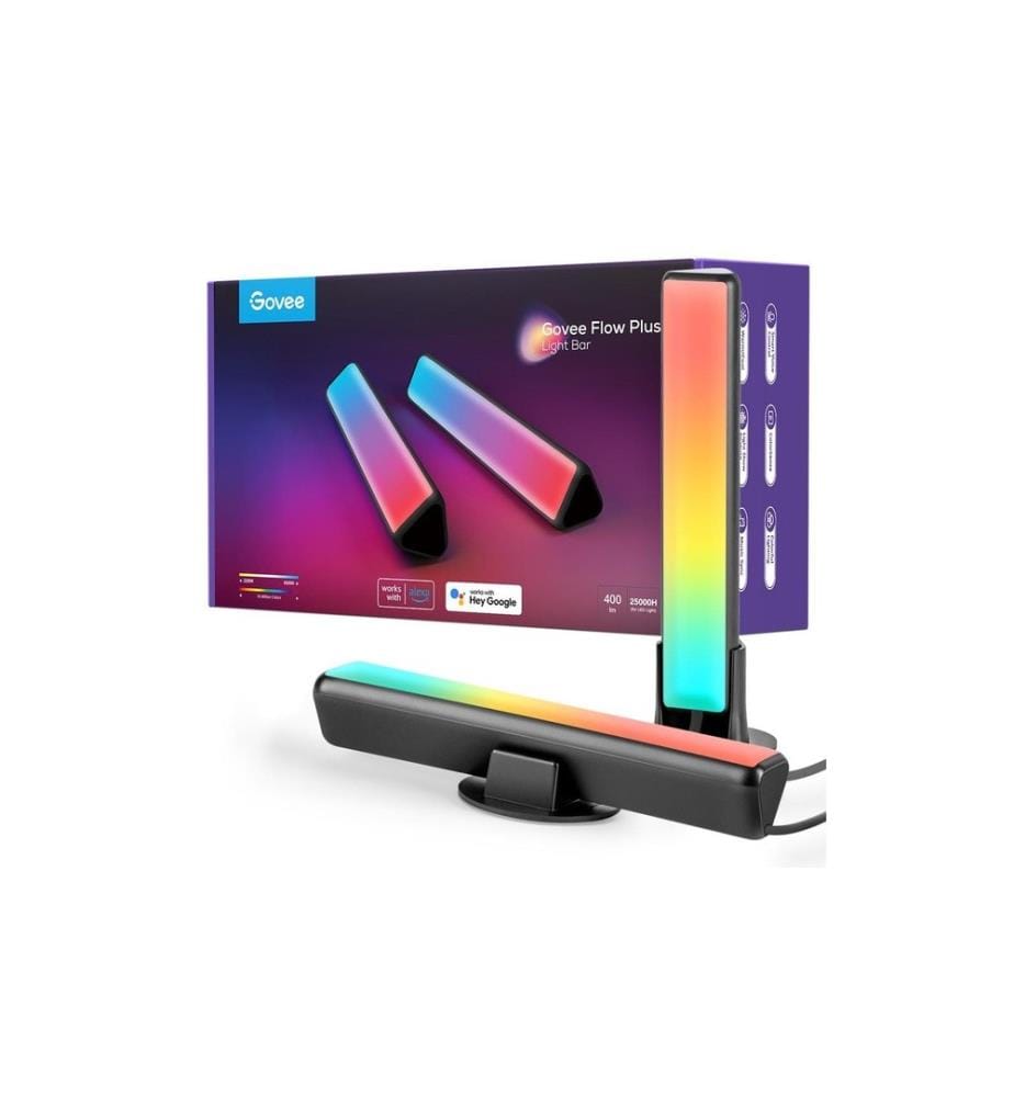 GOVEE - Rampe lumineuse Flow Plus, RGBICWW, WiFi + Bluetooth