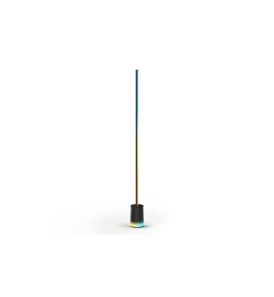 GOVEE - Lampadaire d'angle, noir, Matter, RGBICWW, 1500 lm