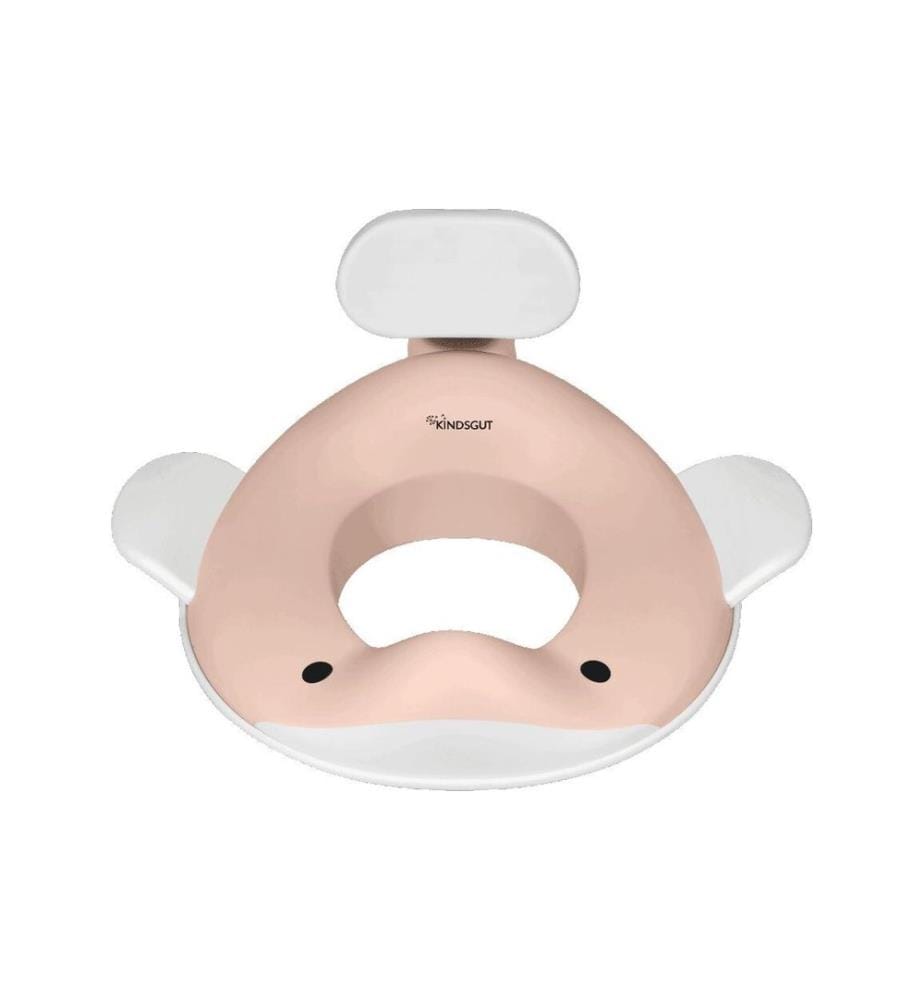 KINDSGUT - Siège de toilette Baleine Gris foncé