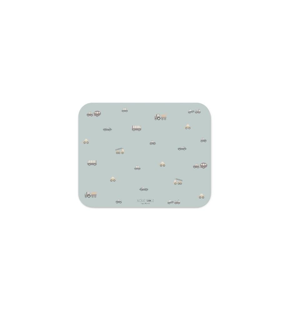 NOUI NOUI - Tapis protège-sol Petites roues 120 x 95 cm