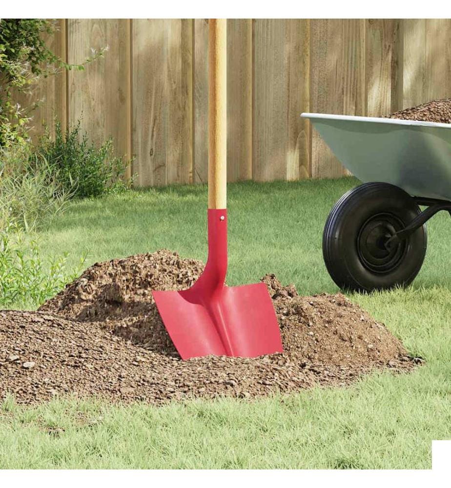 Tête de pelle 4 pcs Rouge 39,5 x 27,5 cm Acier enduit de poudre