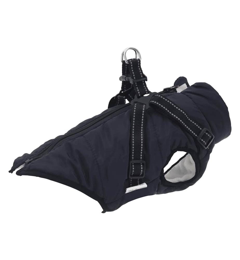 Manteau pour chiens avec harnais imperméable réfléchissant L32