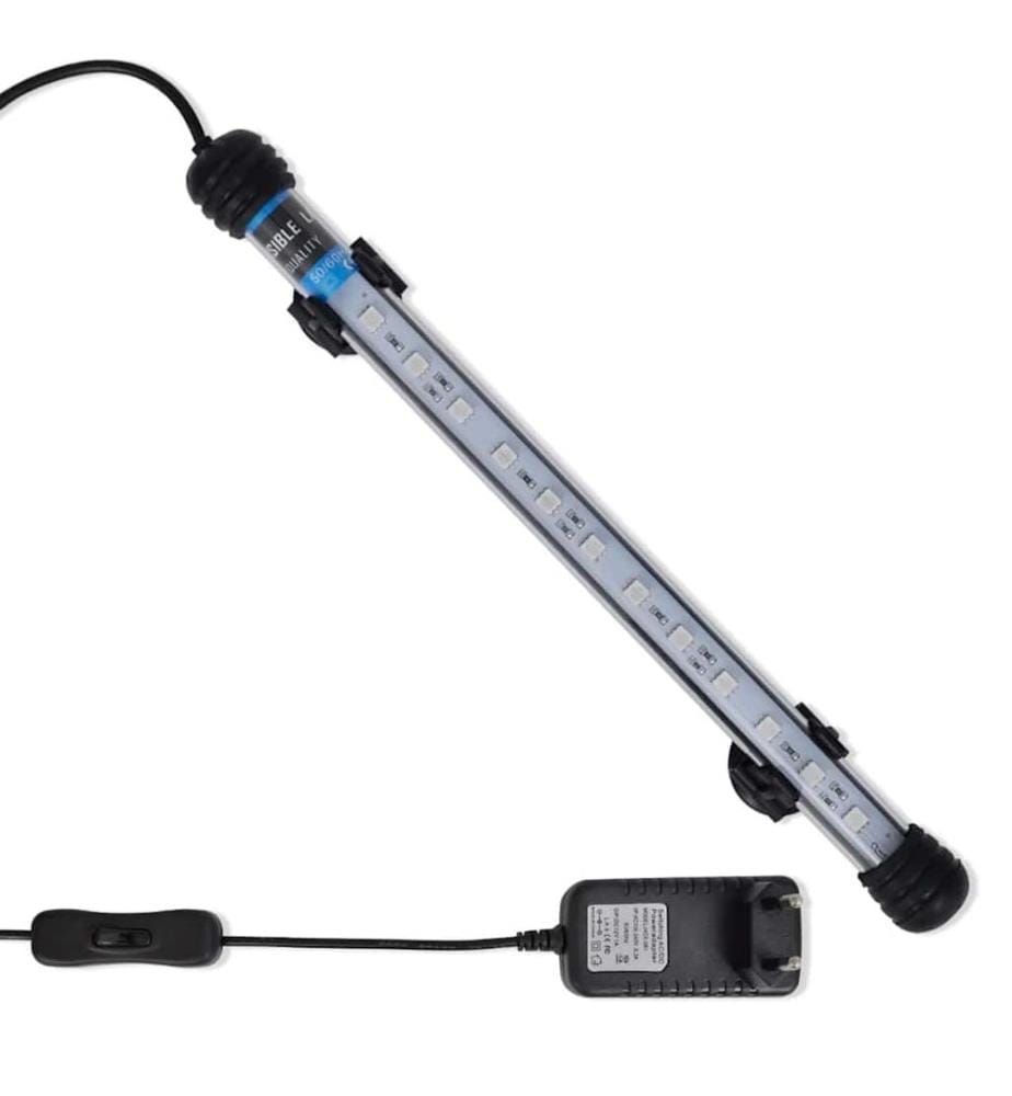 Lampe LED d'aquarium 28 cm Bleu