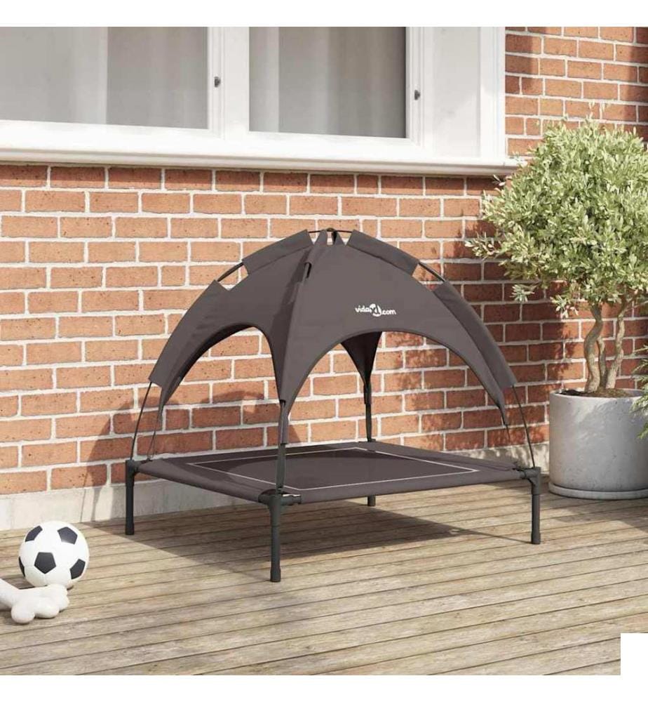 Lit pour Chien Marron 71 x 64 x 71 cm Acier