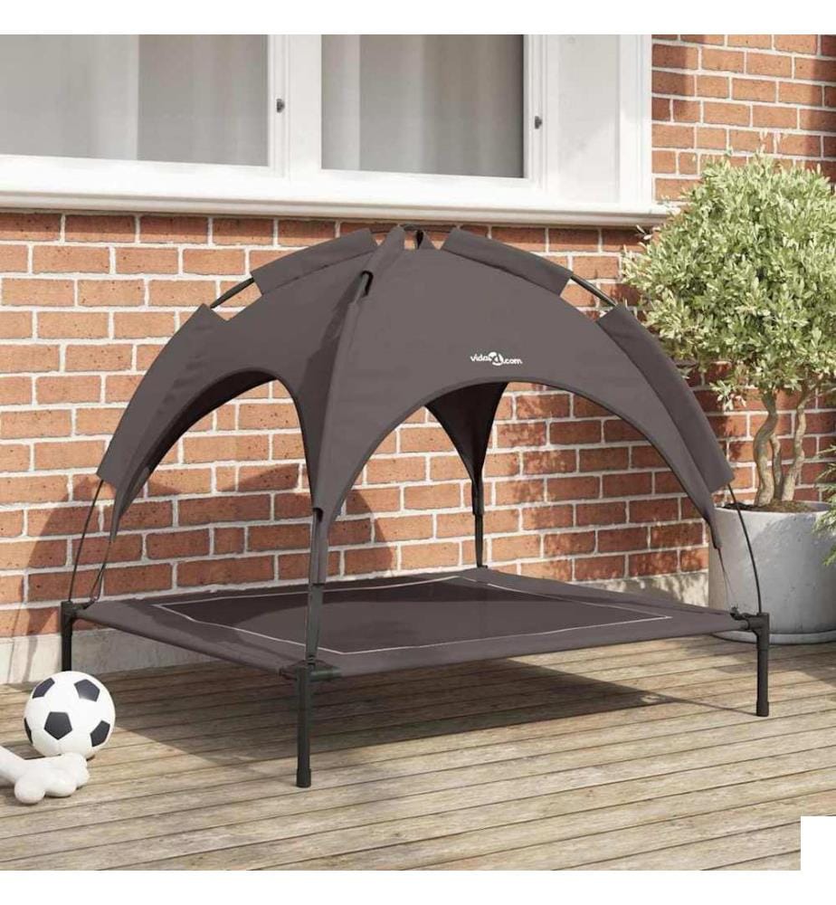 Lit pour Chien Marron 90 x 81 x 80,5 cm Acier