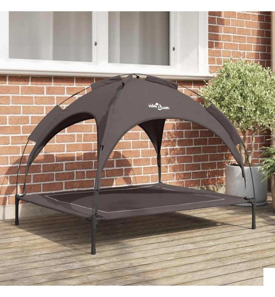 Lit pour Chien Marron 104 x 86 x 84,5 cm Acier