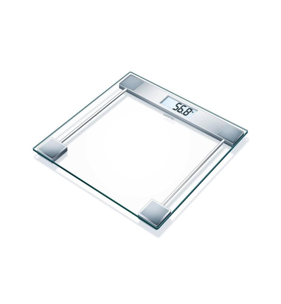 SANITAS - Pèse-personne SGS 06 Argent; Transparent