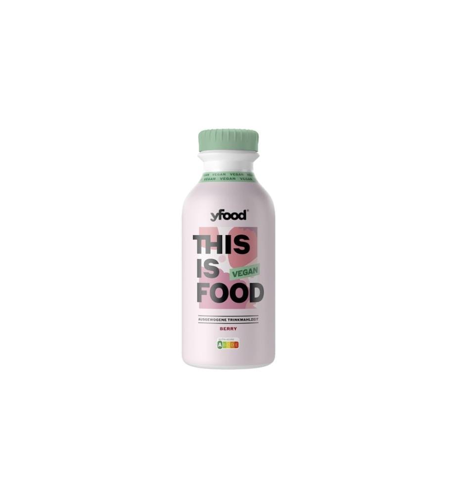 YFOOD - Repas à boire végan aux baies 500 ml