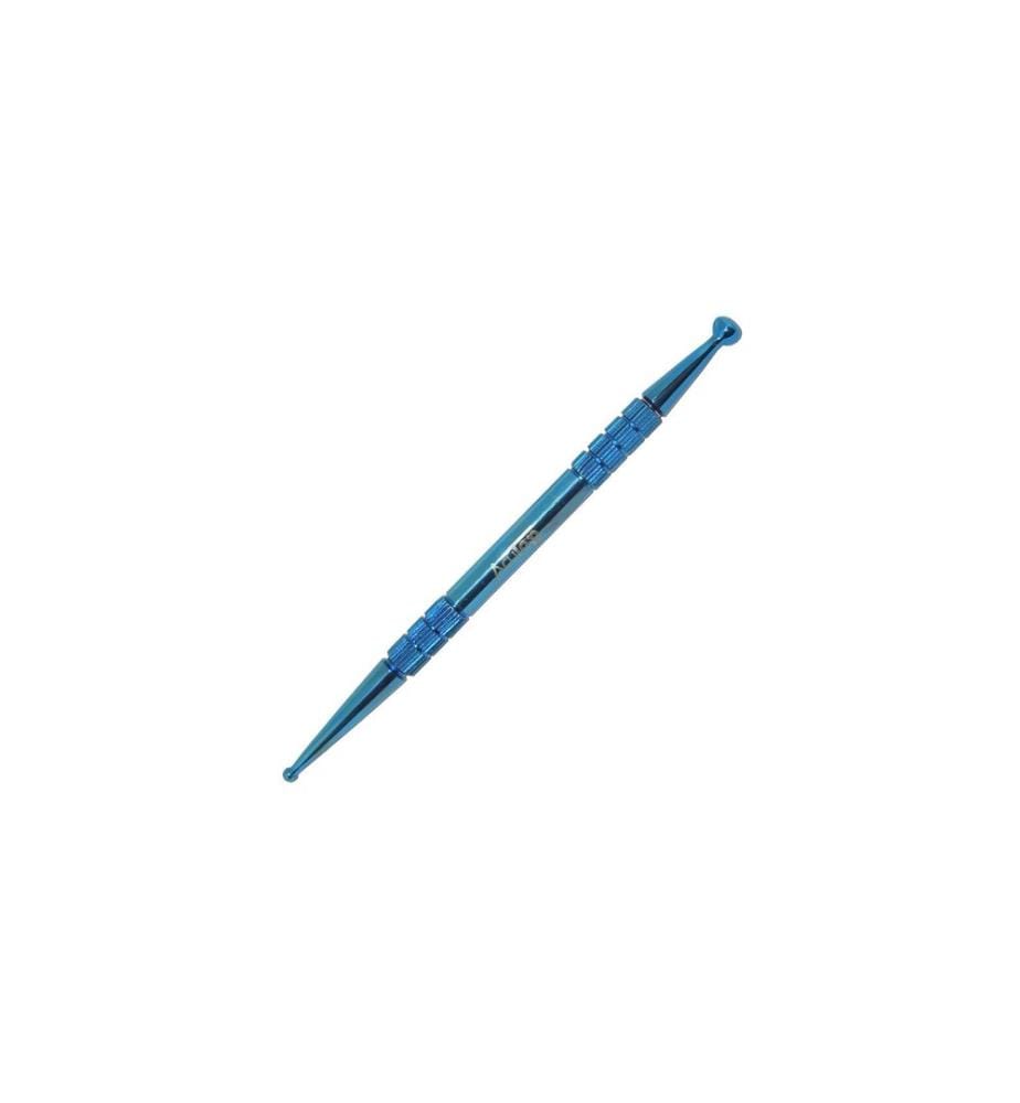 AcuTop - Stylo d'acupressure APM bleu titane 1 pièce