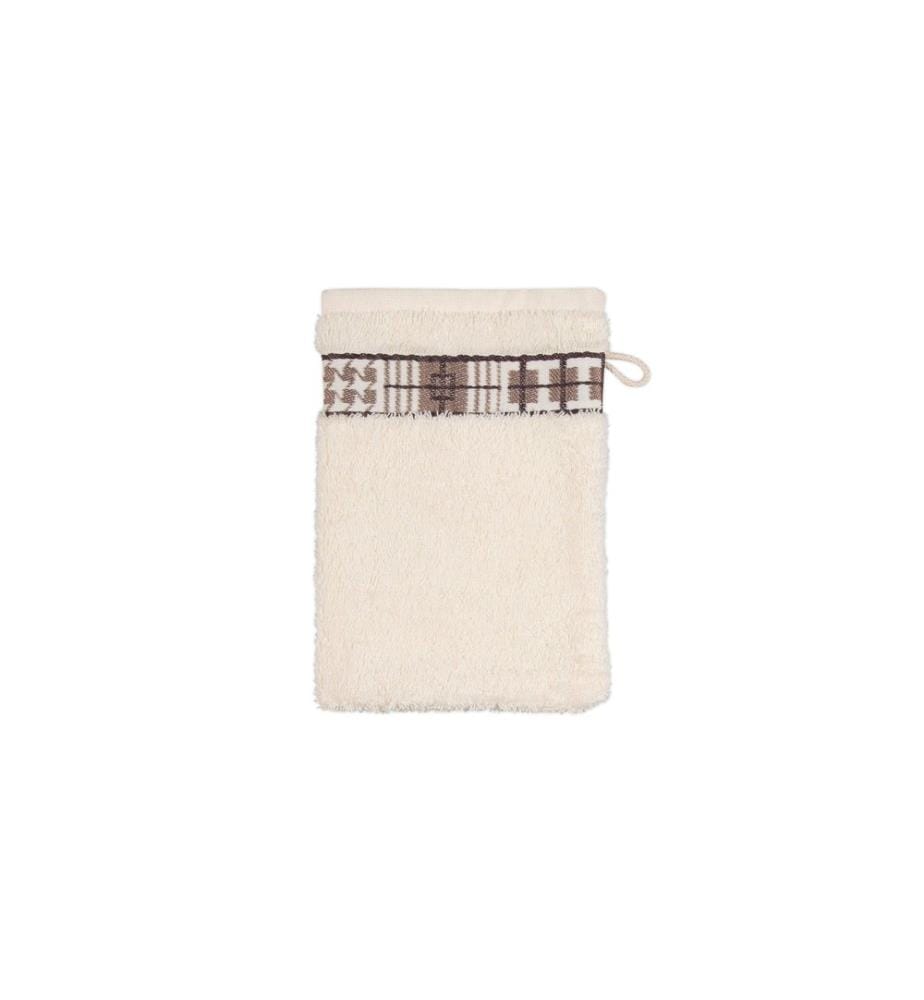 Frottana - Gant de toilette Fjord 15 x 20 cm, Ivory