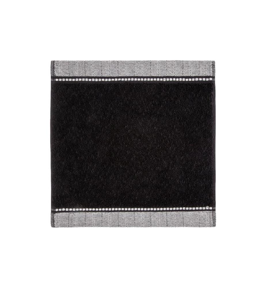 MÖVE - Lavettes Brooklyn 30 x 30 cm, Noir