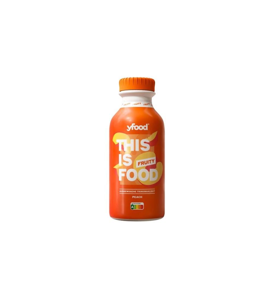 YFOOD - Repas à boire Fruity Peach 500 ml