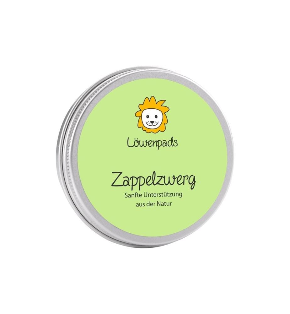 Löwenkind - Boîte de pads aux herbes «Zappelzwerg», 5 pièces