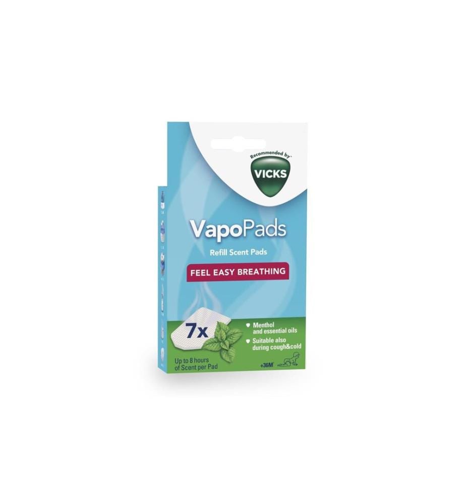 Vicks - Recharge Vapo Pads Menthol 7 pièces