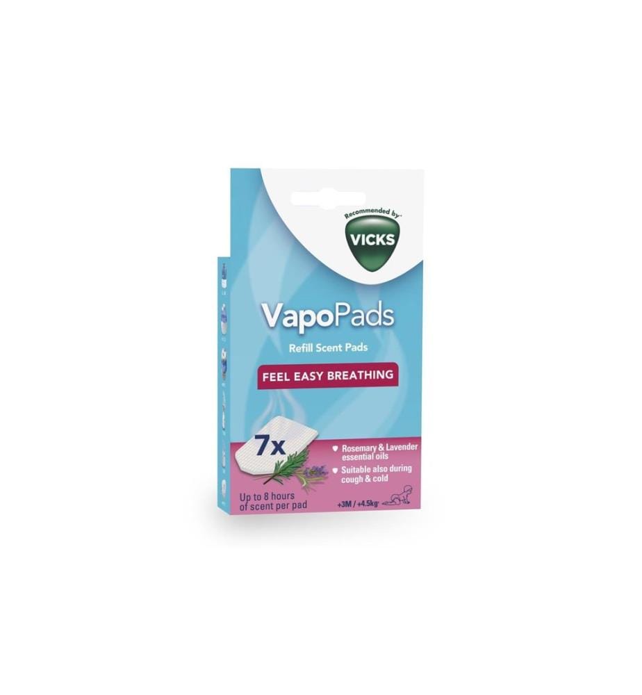 Vicks - Recharge Vapo Pads Lavande 7 pièces