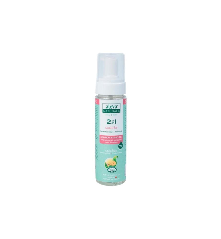 Aleva Naturals - Shampooing et gel douche 2en1 200 ml