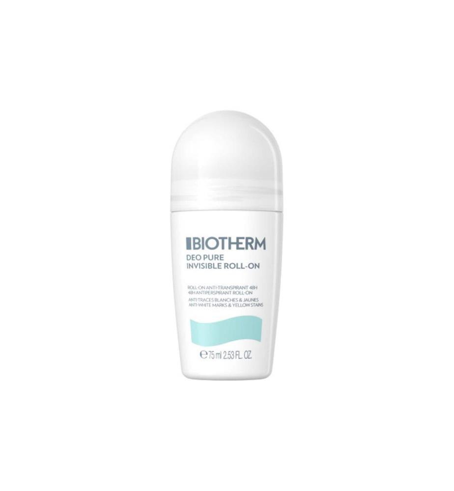 Biotherm - Déodorant en rouleau Pure Invisible 75 ml
