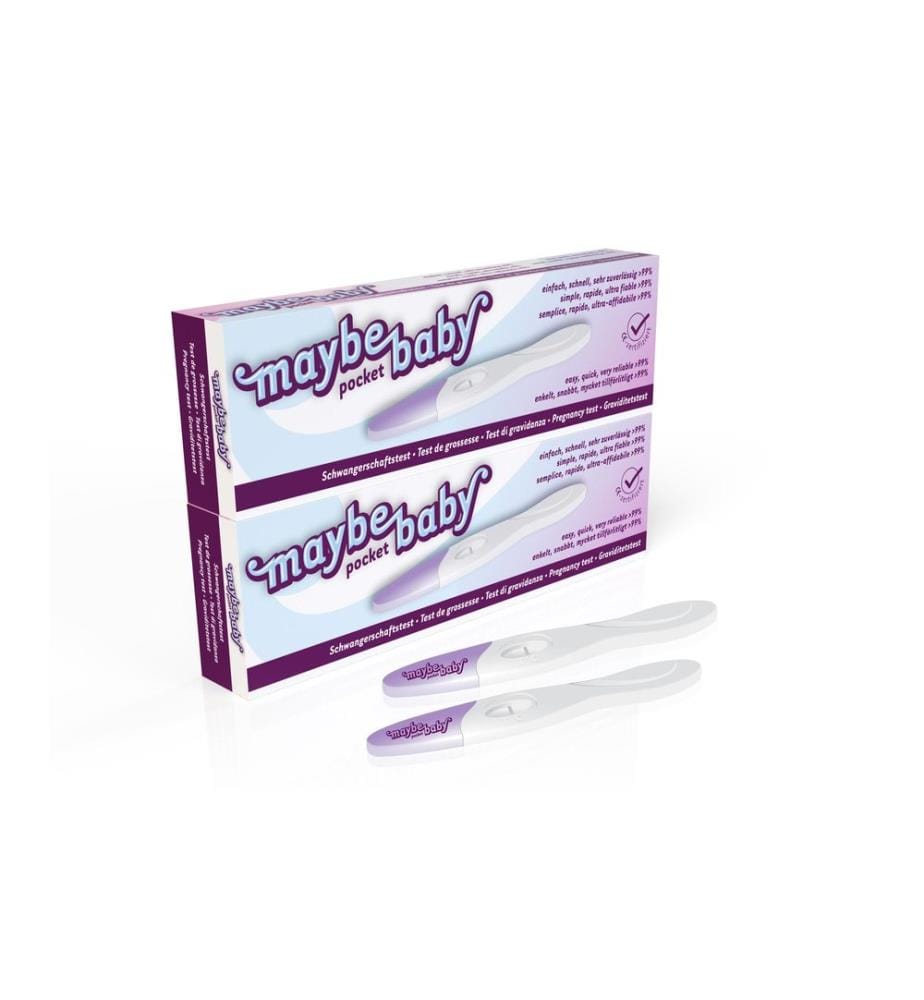 maybe-baby - Test de grossesse Pocket Paquet de 2