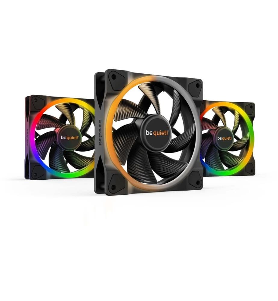 BE QUIET! - Ventilateur PC Light Wings 120 mm paquet de 3