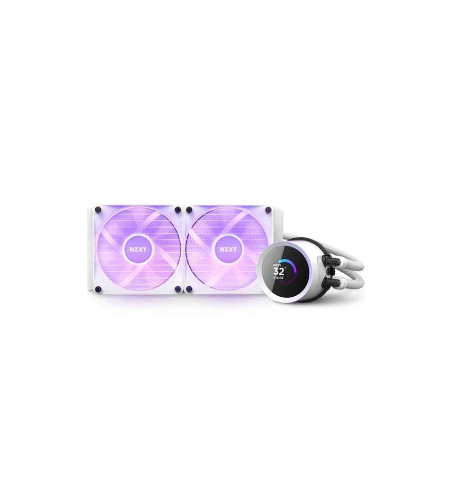 NZXT - Refroidissement à eau Kraken 240 RGB Blanc