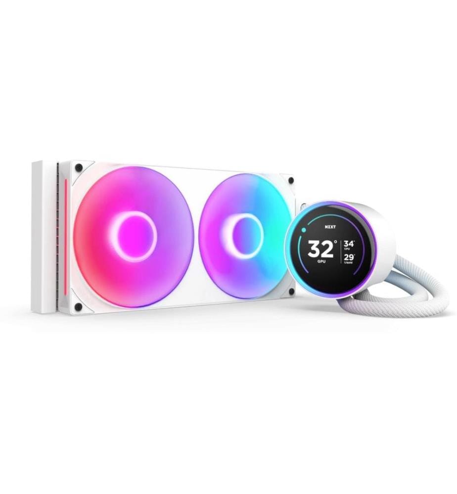 NZXT - Refroidissement à eau Kraken Elite 280 RGB Blanc