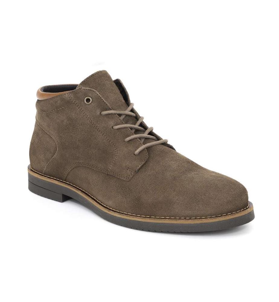 Botte en cuir beige
