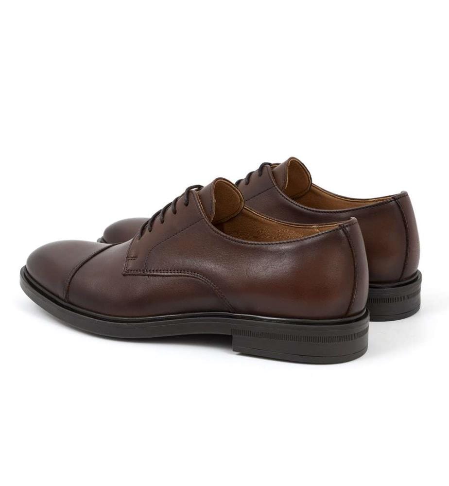 Chaussures Derby en Cuir - Marron clair